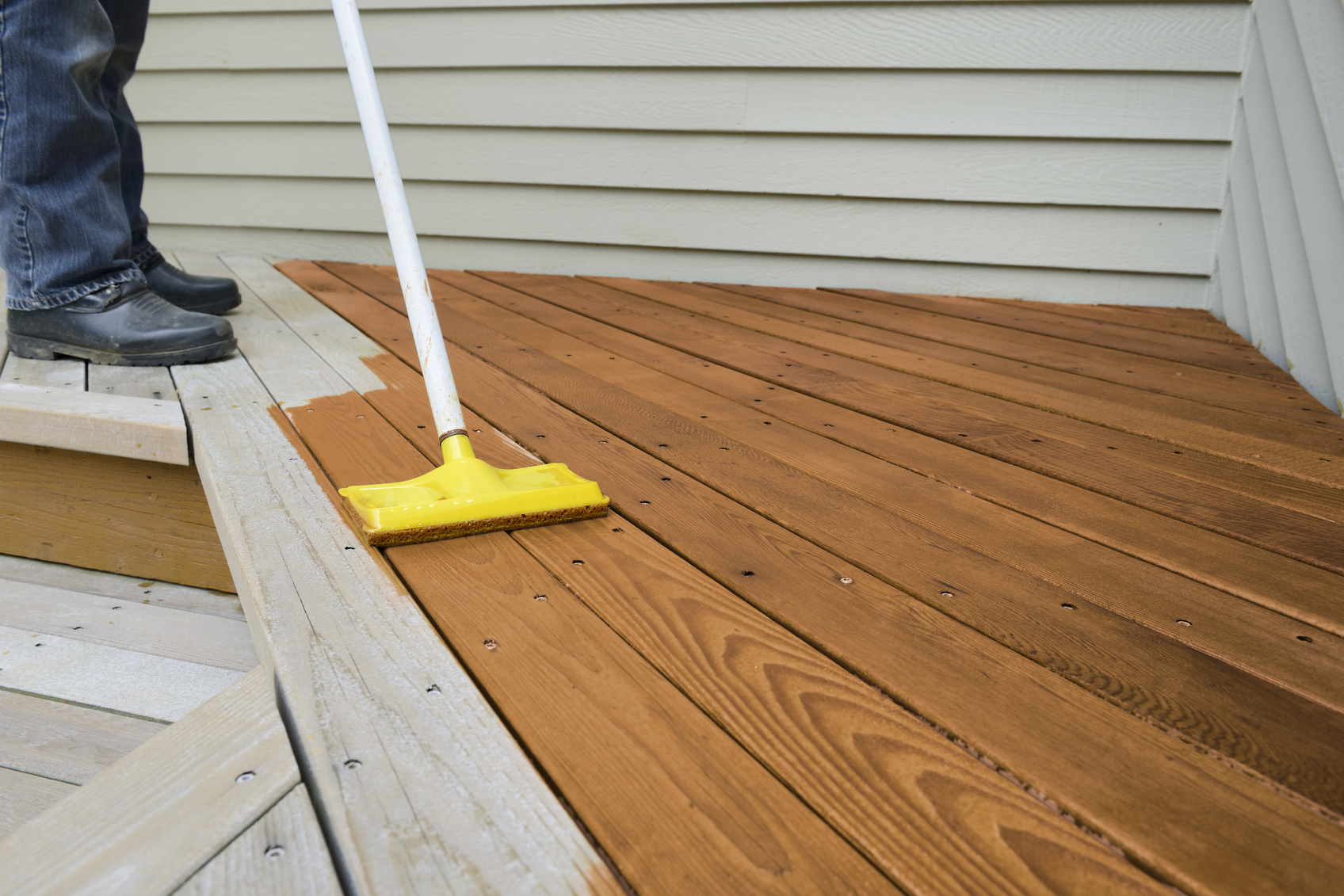 Deck Staining